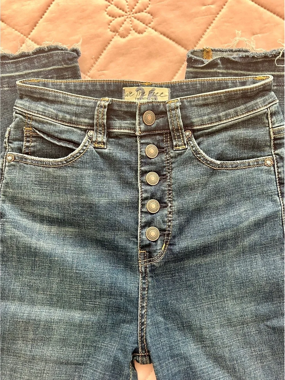 We The Free Irreplaceable Flare Jeans Sz 26/33
